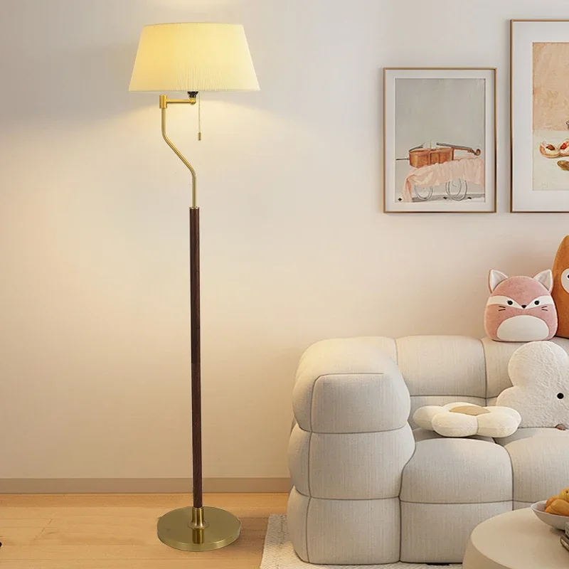 ABEL Contemporary Floor Lamp Luxury Living Room Bedroom Study Villa Hotel LED Retro Creativity Decorative Standing Light