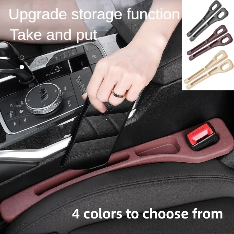 

2 PCS Car Universal Seat Plug Strip Filler Leak Proof Side Seam Car Seat Gap Filler Interior Decoration Interior Accessories