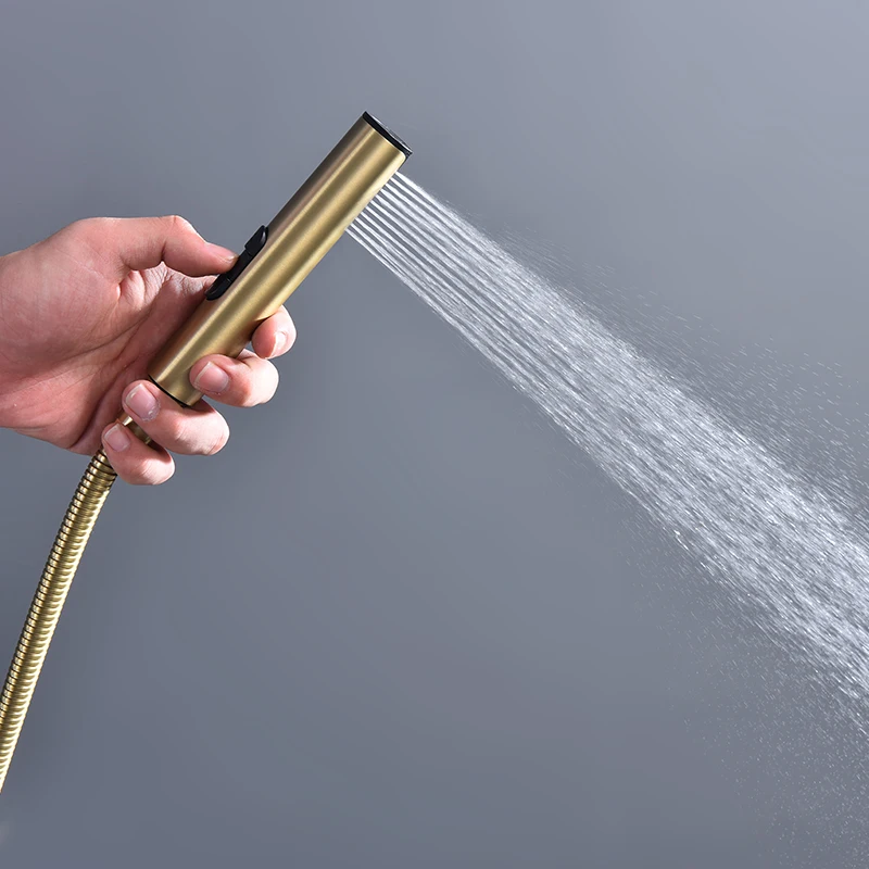 1 قطعة المرحاض الدوش بيديت رئيس يده رذاذ ل شطاف الصحية دش الحمام ABS G1/2 "صنبور بيديت تسرب المياه أجزاء #4