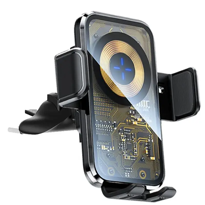 

Car Wireless Charger Auto Car Mount Phone Holder Stand Fast Charging For iPhone Xiaomi Samsung Intelligent Sensing Holder
