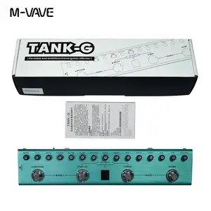 M-VAVE-G Multi-effects guitar pedal, rechargeable, 36 presets, 9 preamp slots, 8 IR Cab Slots, 3 simulation, delay, reverb effects 8 Main Sales PRE Guitar Amplifier - №6