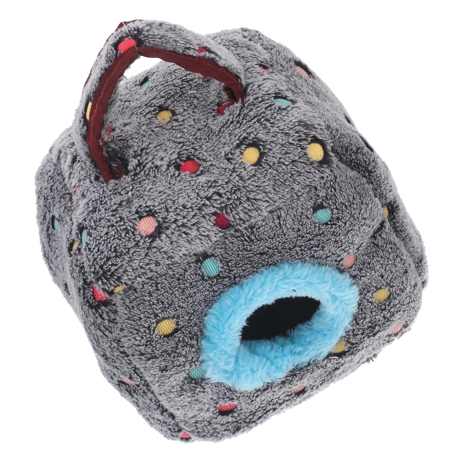 

Winter Thickened Warm Bird Nest House 15x15x15cm Deep Color Hammock Bed Cage Parakeet Pet Cat Dragon Hamster Hanging Nest