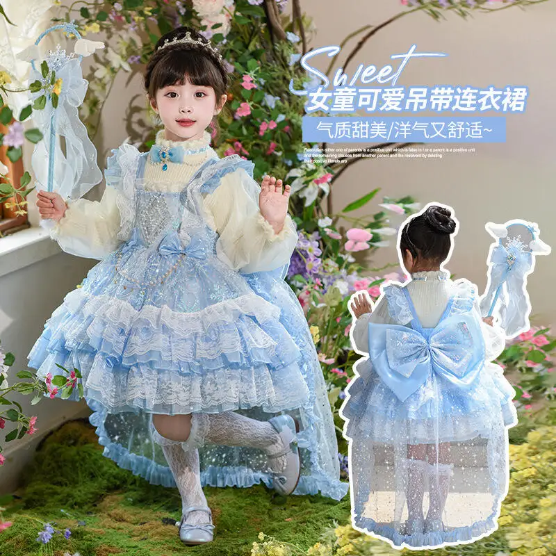 victorian-sweet-lolita-jsk-dress-women-kawaii-cute-lace-ruffles-flower-wedding-bow-dress-japanese-vintage-elegant-princess-dress