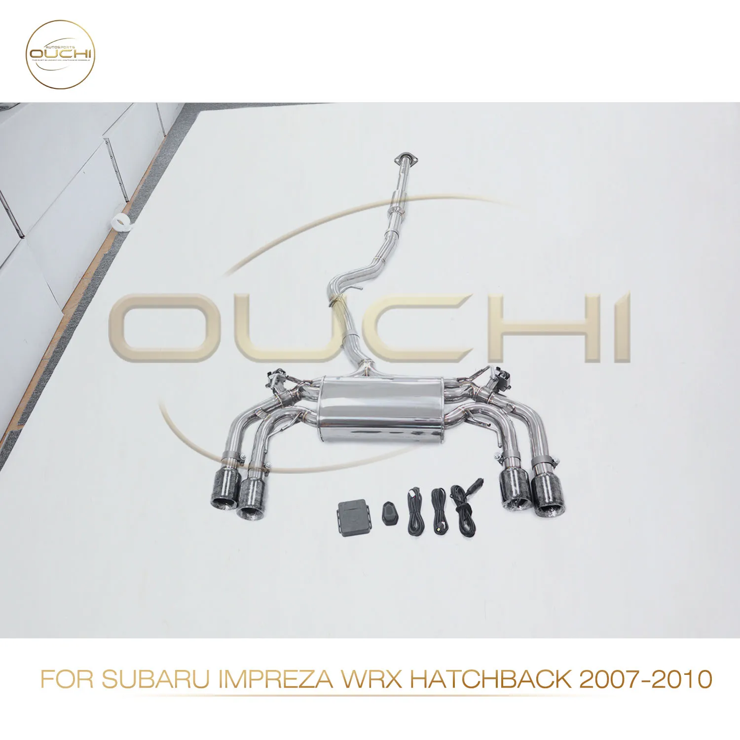 

OUCHI Factory Direct Sales For Subaru Impreza WRXSTI Sedan 2007-2010 Stainless Steel With Electronic Valve Exhaust Catback