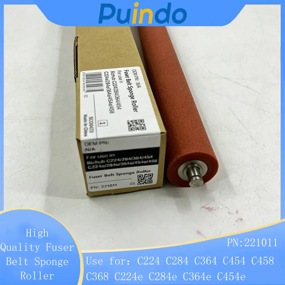 High Quality for CET Fuser Belt Sponge Roller for Konica Minolta Bizhub C224 C284 C364 C454 C458 C368 C224e C284e C364e C454e