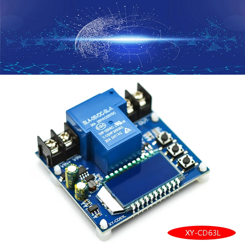 1PCS 30A Battery battery charging control module Full power off DC voltage protection undervoltage loss protector