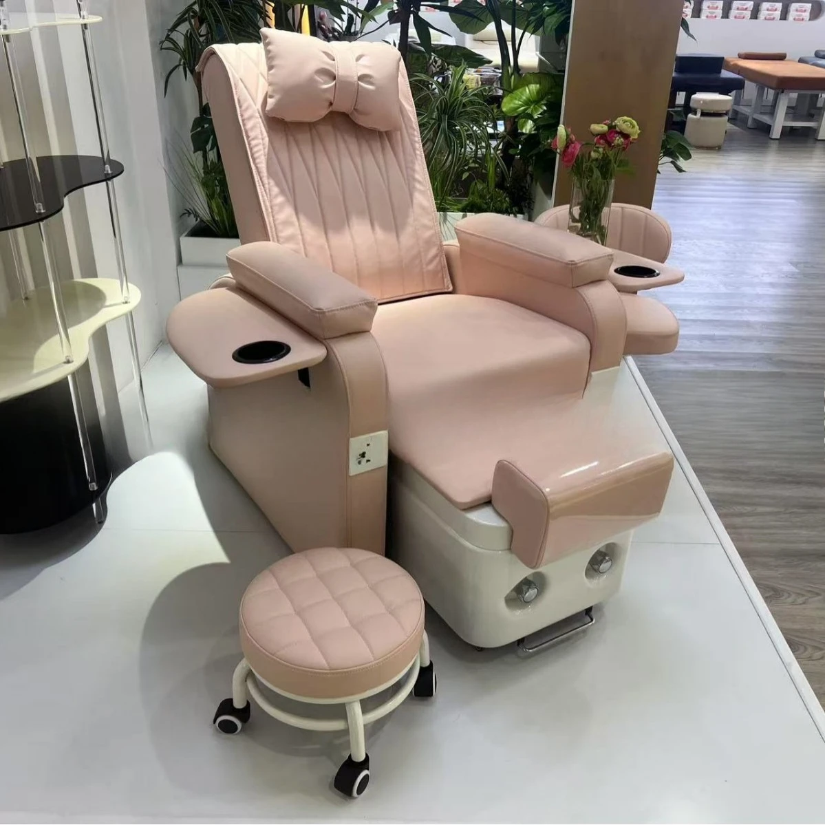 Postmodern Manicure Sofa Chair Electric Foot Massage Foot Bath Eyelash Sofa Recliner Manicure Foot Massage Chair
