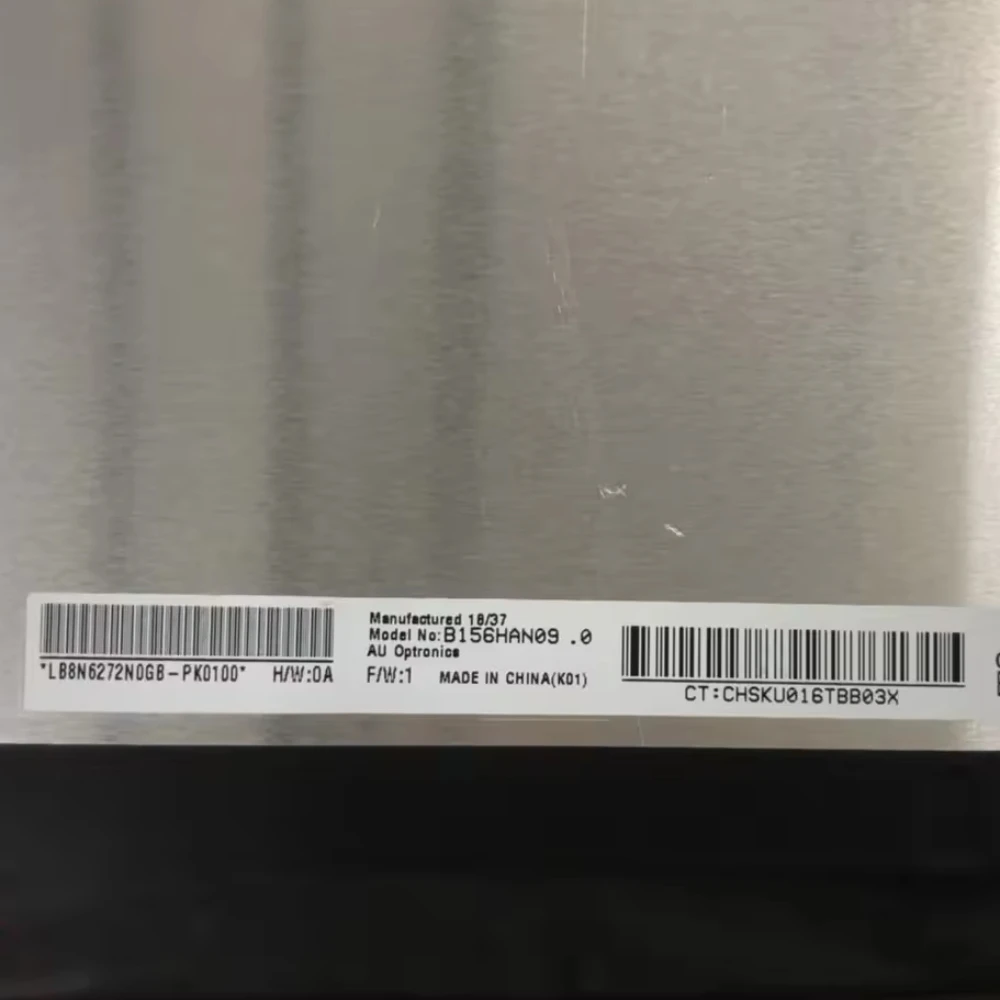 

B156HAN09.0 ЖК-дисплей IPS Панельный экран 15,6 дюйма со светодиодной подсветкой 1920x1080 FHD eDP 30 контактов 400nit