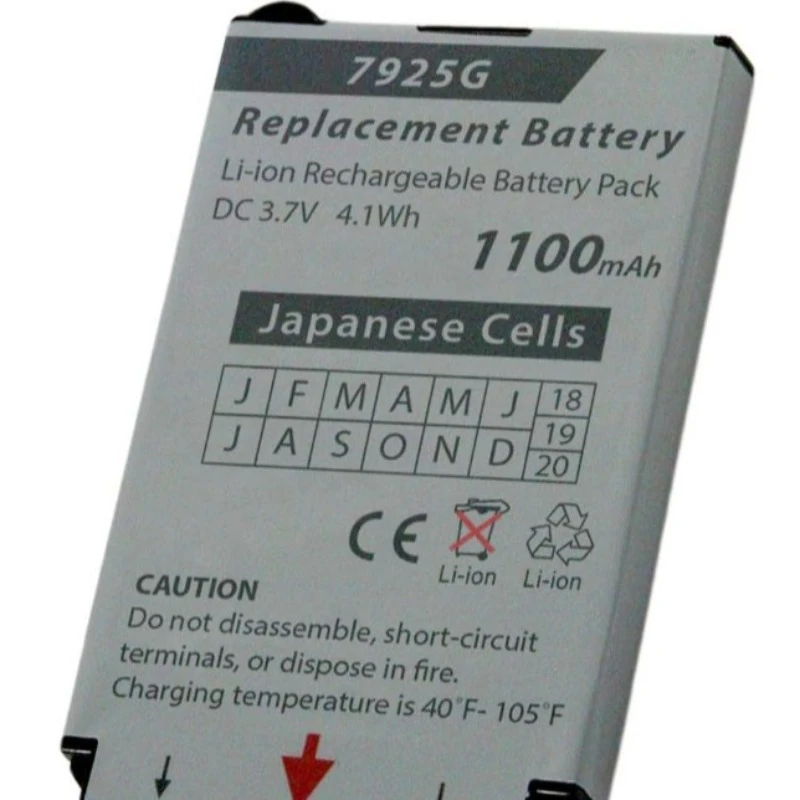 High Capacity Li-ion Replacement Battery PN 74-5468-01 for Cisco 7925G 7926G Wireless IP Phone