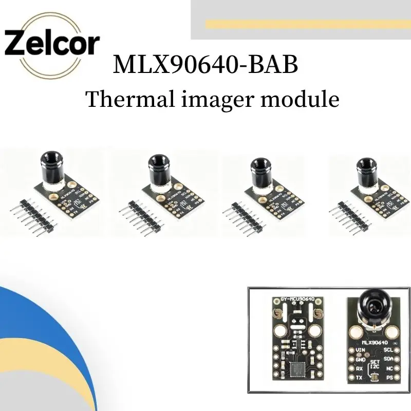 MLX90640BAA MLX90640BAB IR 32*24 Infrared Temperature Measurement Dot Matrix Sensor Thermal Imager Module MLX90640
