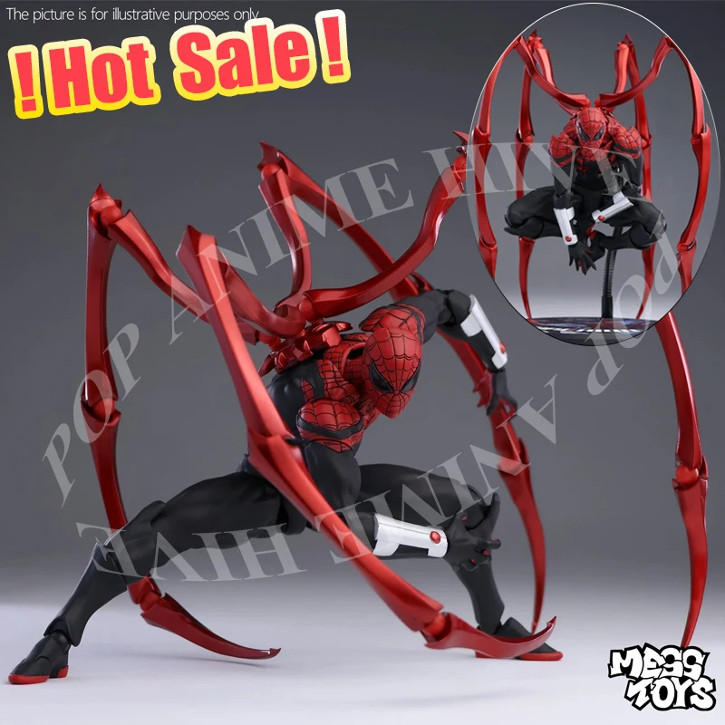 

NEW MESS Toys Superior Spider Man Messtoys Spiderman Doctor Octopus Peter Parker Neighbor Anime Action Figure Xmas Gift Toy Kid