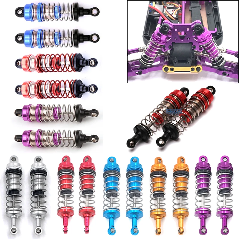 

WLtoys 1/14 144001 144002 144010 RC Original/Upgrade Metal Shock Absorbers Spare Parts Set 1/12 124016 124017 124018 124019