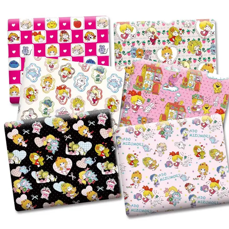 �y�Z�[�����z�q���̂��߂̎���̖���v�����g���n,DIY�p�b�`���[�N�L���e�B���O���n,�x�r�[�h���X,�z�[���V�[�g,140cm