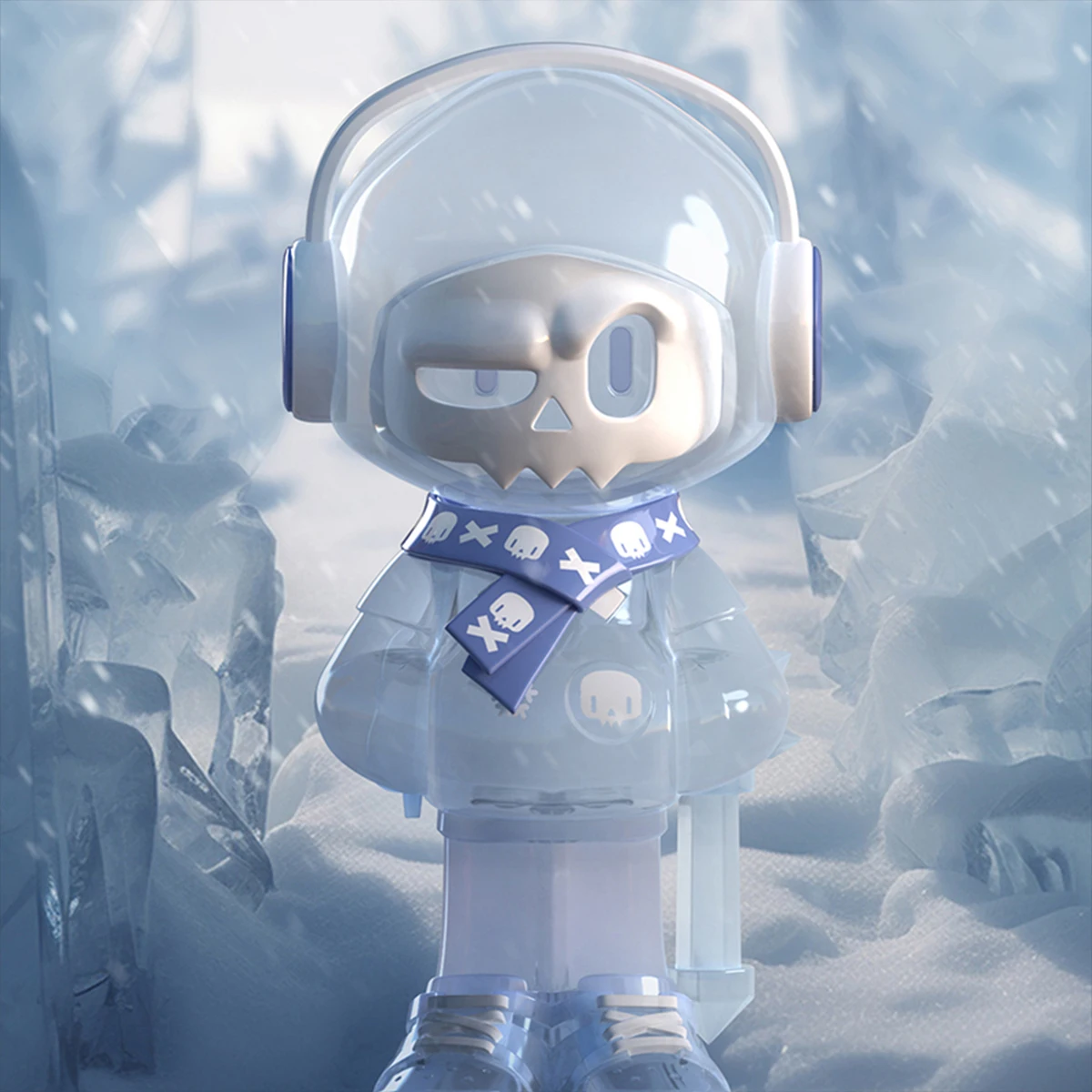 HIPLAY MR.BONE Mini 2-generatie Times Travel Series Set Box Blind Box-figuur