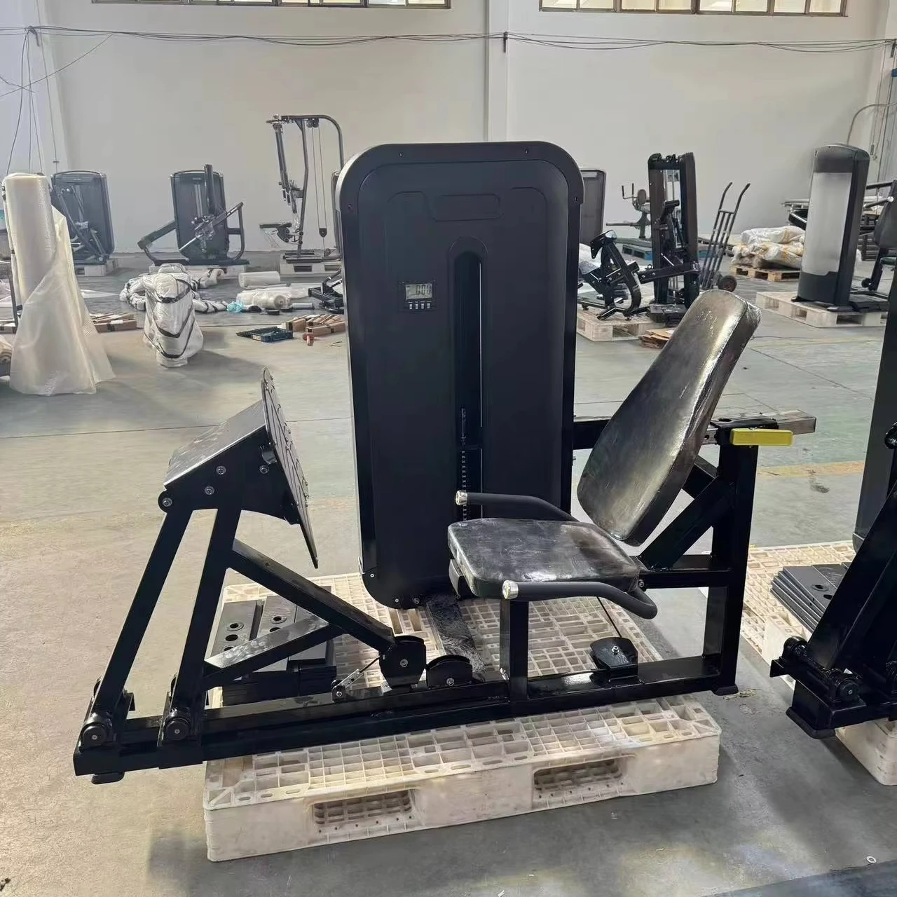Seated Leg Press Factory Direct Sale Commercial Gym Equipment Pin Selection ZM014 Leg Press Machine