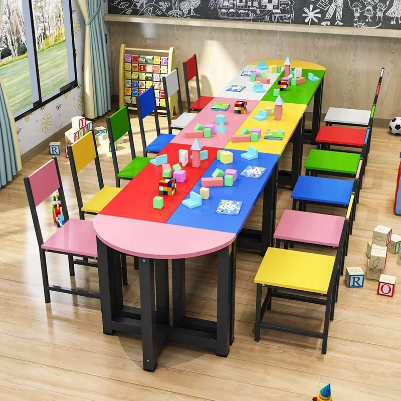 Picture 3: 2026 school children study drafting desk, education children learning table and chair set/