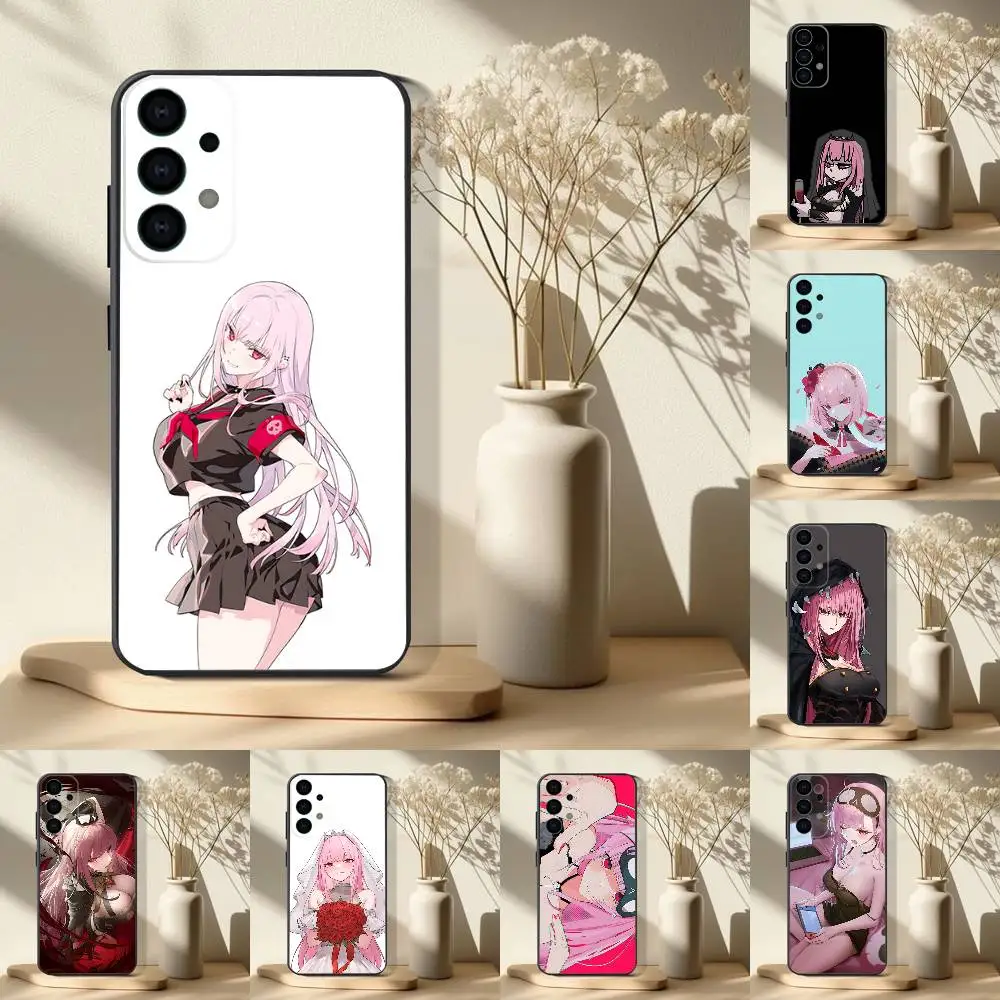 

M-Mori H-Hololive Calliope Phone Case For Samsung S 25,24,23,22,30,21,10,9,Ultra,Plus,Lite,FE,4,5G Black Soft Case
