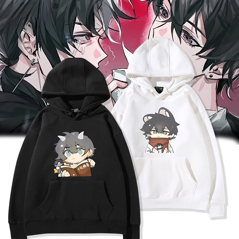 

Унисекс толстовка для косплея из смесового хлопка и полиэстера, на все сезоны, повседневная, свободного кроя, с принтом, для молодежи, на каждый день