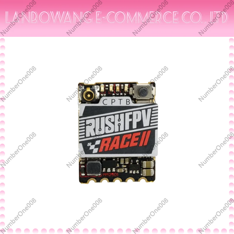 

For RUSHFPV TANK RACE2 VTX 25 50 200mW MAX 48 Frequency Points Race VTX for FPV Racing Drone