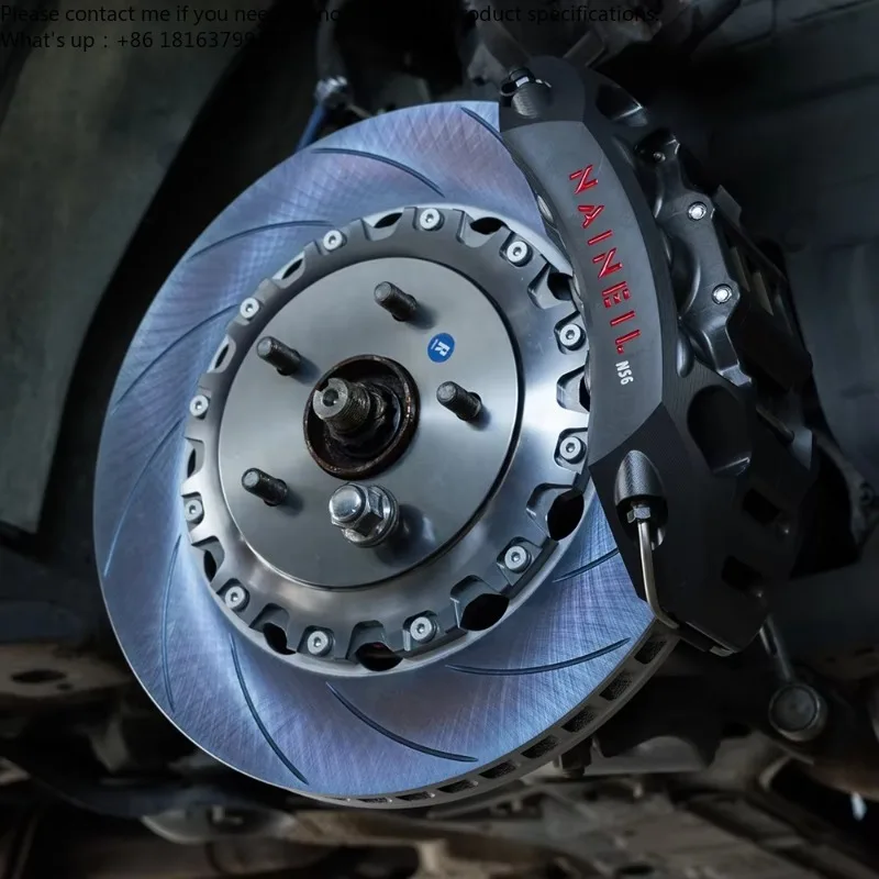 

High Performance Racing 6 Pot Brake Caliper Kit 6 Piston Naineil Big Brake Rear Wheels New Designed Specifically VW Golf MK4 GTI