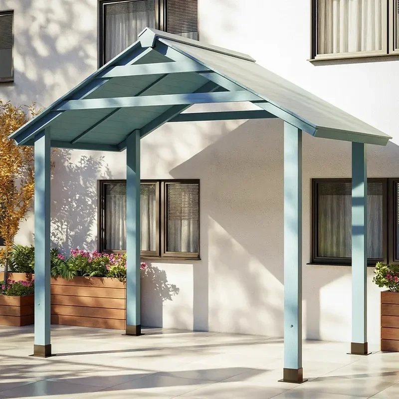 For Outdoor Courtyard Agritainment Tent Assembly Villa Chalet Shade Canopy Rooftop Pavilion Roof Garden Furniture
