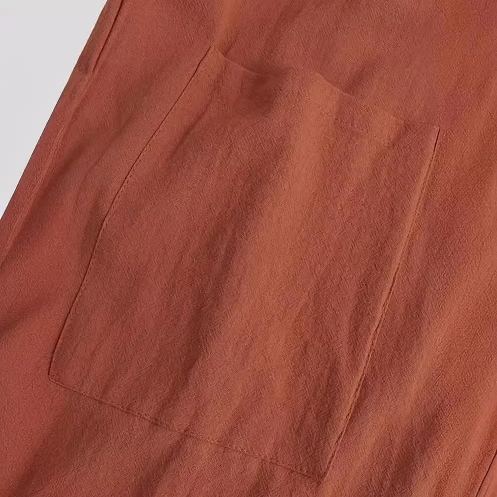 Men's Solid Color Long Sleeve Pockets Robes Men Saudi Arabia Abaya Dress Big Size 3Xl4Xl5Xl Muslim Robes Muslim Kaftan Male