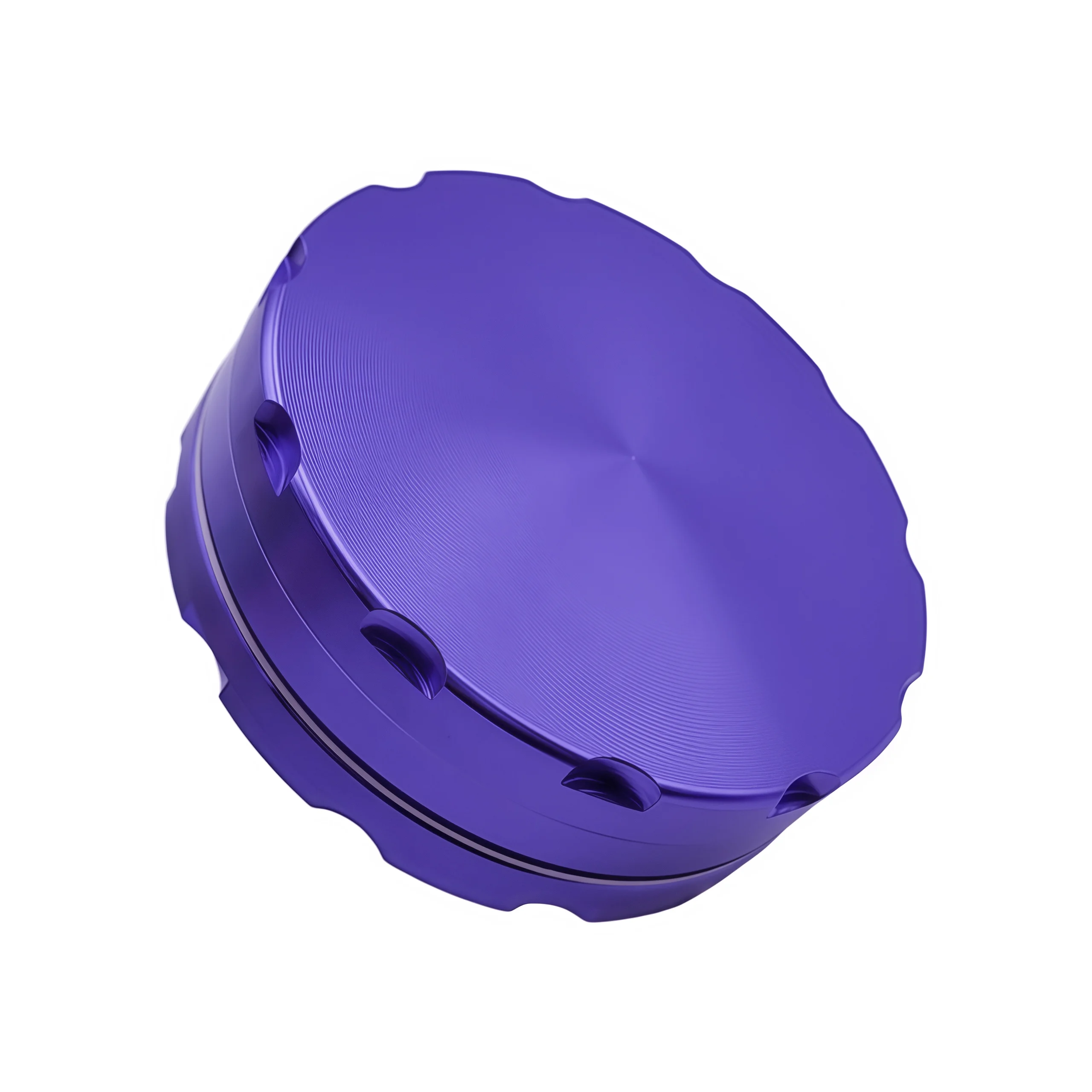 2-Layer 62mm Tobacco Grinder with Anti-Slip Design, Die-Cast Grinding Teeth Magnetic Closure,Herb Grinder,Smoking acce