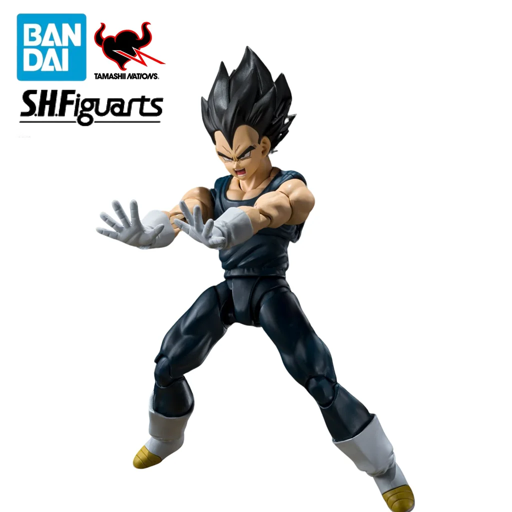 Original S.H.Figuarts Vegeta Dragon Ball Z Super Hero Anime Figure Toys PVC Model Collection Action Figurine Joint Doll Gift