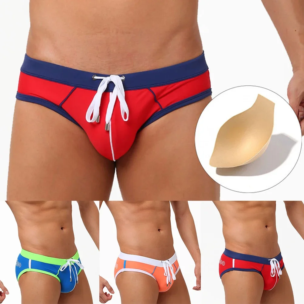 Fashion Mens Swimwear Swim Briefs Summer Shorts Swimsuits Swimwear Vacation Beach Beachwear Bikini Comfortable