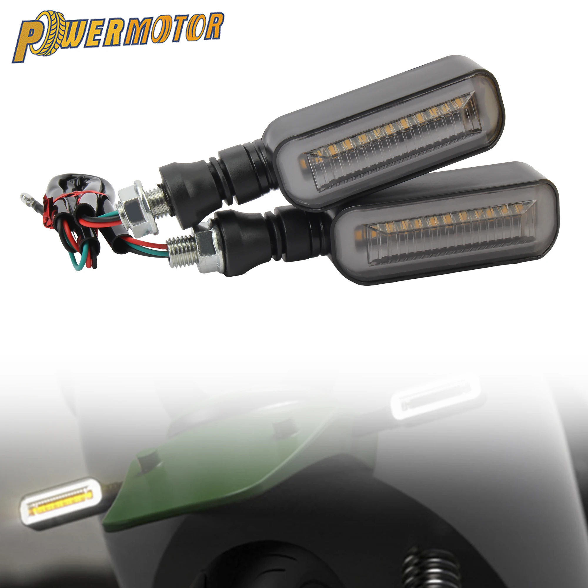 

Universal Motorcycle Led Taillight Brake Lights Turn Signals DirtBike Supermoto Motocross Scooter DRL Lamp Universal Accessories