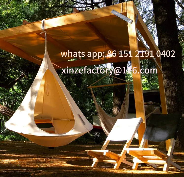 

Customizable mping tree tent, 2-person swing chair, hammock, durable hanging design, high-quality, comfortable and fas