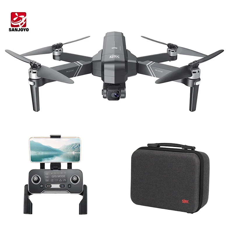 2022 SJRC F11S 4K PRO Dro nes GPS 3KM Long Range 5G WiFi EIS 2 Axis Gimbal  26 minutes Flight RC Foldable Quadcopter Drone