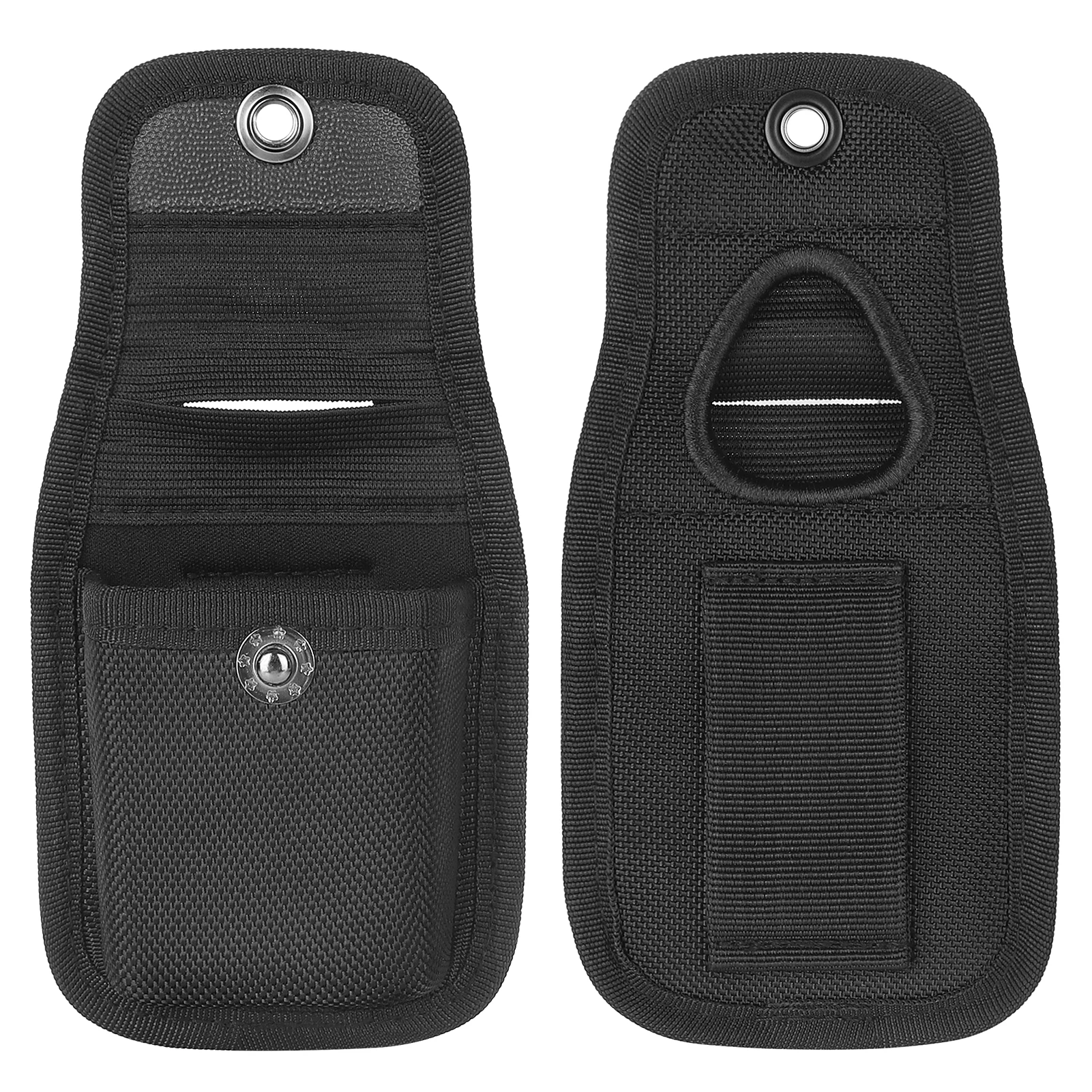 KRYDEX Tactical Glove Pouch Basketweave/Nylon Molded Latex Disposable Glove Pouch For Duty Belt Law enforcement EMT