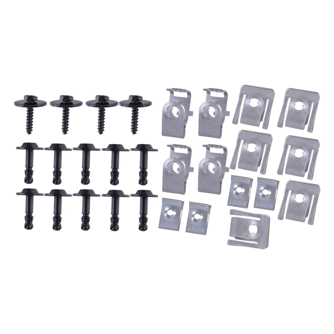 1 Set Mixed Engine Undertray Under Cover Clips fitting Fastener kit fit for Audi A4 B8 A5 8T 2007 2008 2009 2010 2011 2012-2015