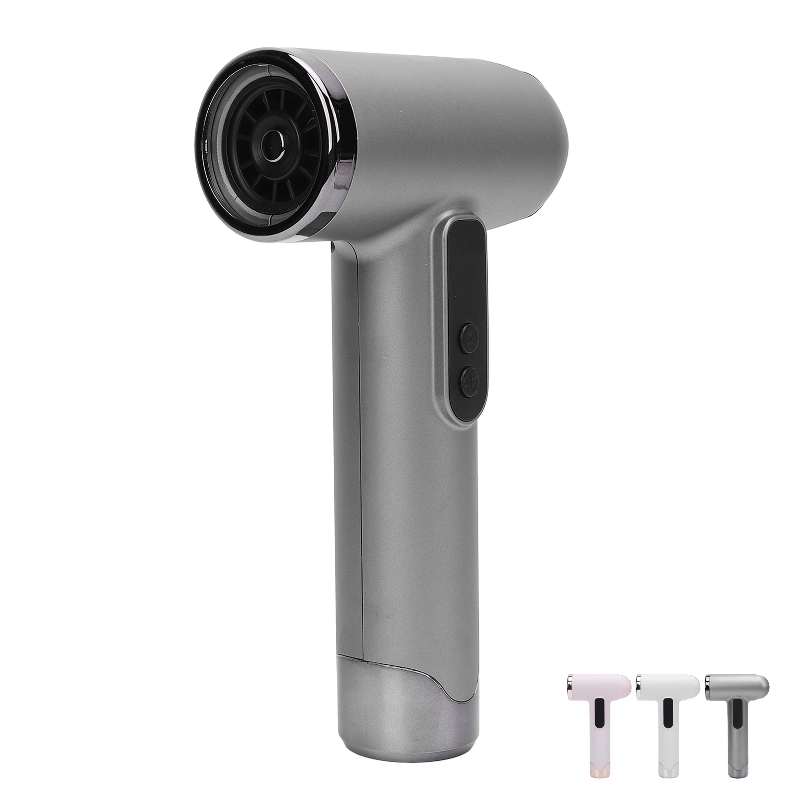 

15000mAh 200W Portable Travel Cordless Hair Dryer with Nozzle for Home Travel Lightweight USB Rechargeable Small Hair Blow Dryer