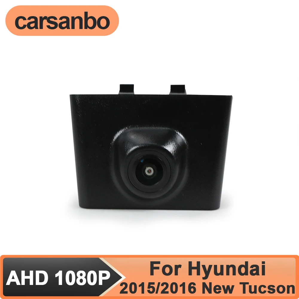 

Carsanbo AHD 1080P Night Vision Fisheye 150° Waterproof Parking Monitor Car Front View Camera for Hyundai 2015/2016 New Tucson