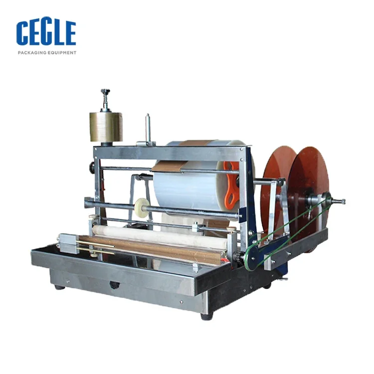 ACW-88A Semi-automatic Overwrapper For Cellophane Box Perfume Box Over Wrapping Machine