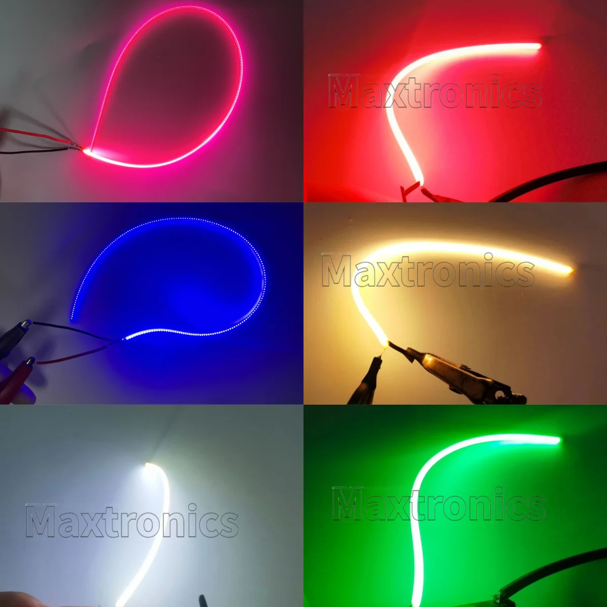 NEW 5PCS Edison Bulb Lamp COB Flexible Led Filament 80/110/190/300MM for Diy Ultra-Slim Parts Diode Lighting Strip Decoration