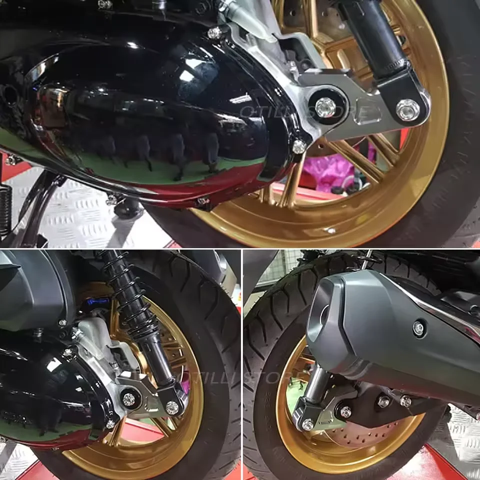 For Honda FORZA350 GTR FORZA300  2020 2021 Motorcycle Accessories Shock Absorber Rear Suspension Bracket Lowering Link Kit