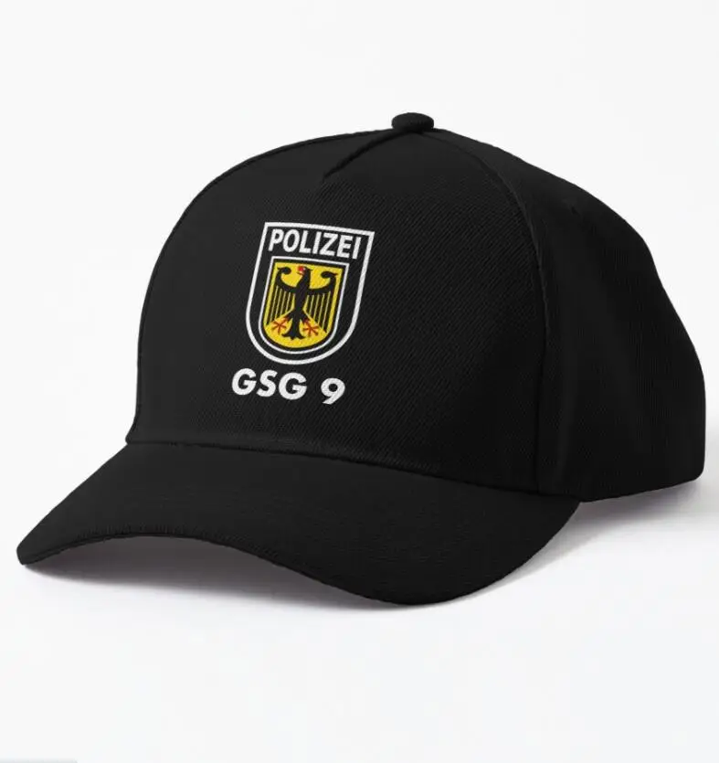 

Кепка с принтом Polizei GSG 9, унисекс, бейсболки с защитой от солнца на открытом воздухе, четыре сезона