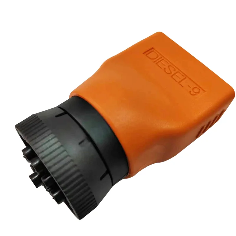 موثوقة obd2 إلى 9PIN مهائي كابلات لشاحنات الديزل الكمون التشخيص موصل طرفي شاحنة اختبار الكمبيوتر محول #5
