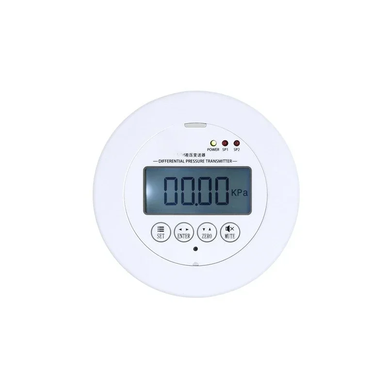 CCY81 wall-mounted embedded micro-differential pressure transmitter, sound and light alarm positive