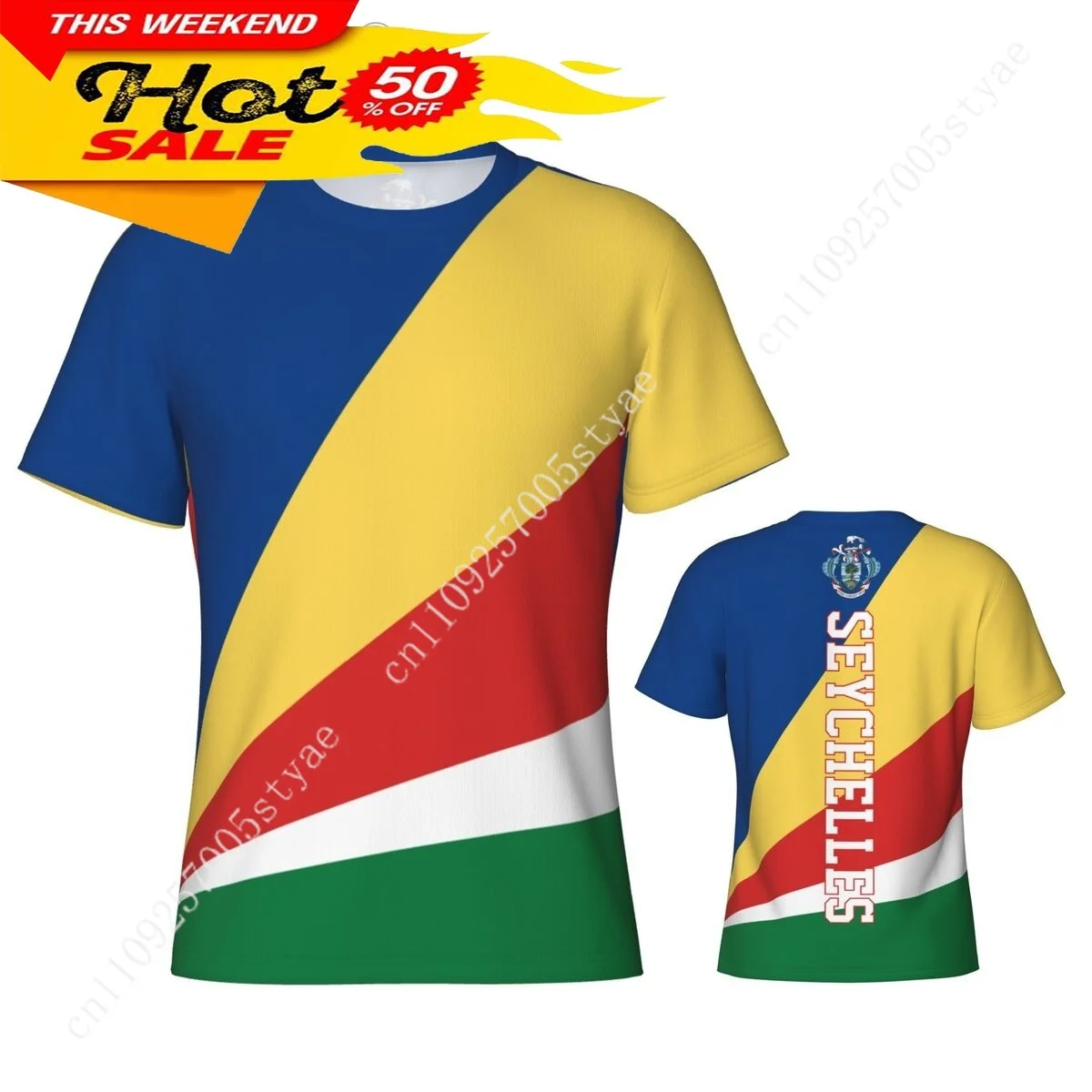 

Seychelles Flag Seychellese T Shirt Men Tees 3D Sports Jersey Fashion Soccer Clothes Football Fans Gift Patriotic T-shirt TShirt