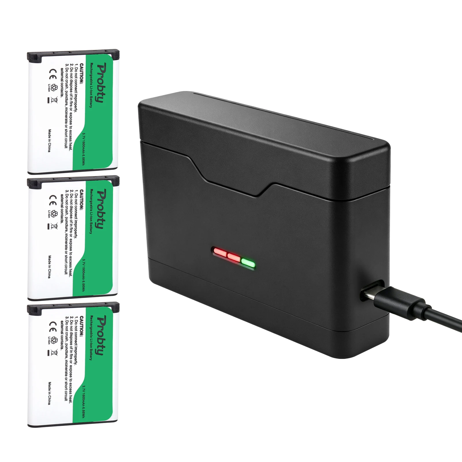 1800mAh EN-EL10 Li-42B Li-40B NP-45 NP-42 CNP-80 Battery+Charger Box Storager for OLYMPUS for FUJIFILM for Pentax for Casio