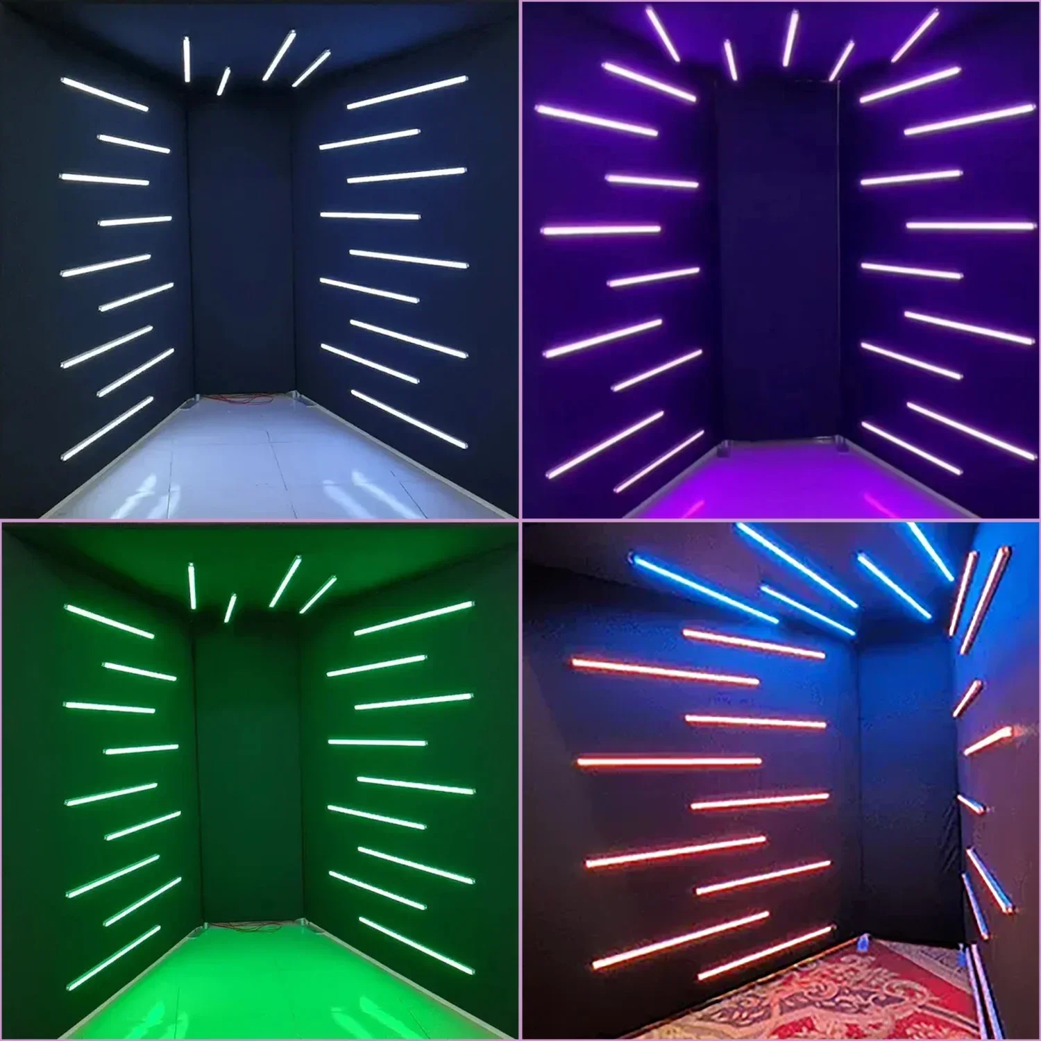 Free Customized Portable Black GEB Background for Party Event Round Octagon Photobooth Backdrop LED 360 Photo Booth Enclosure