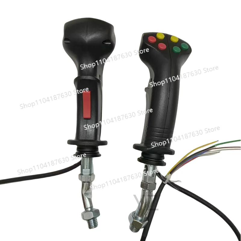 

Electric Control Button Joystick for Agricultural Harvester Excavator Parts Logging Iron Stone Tools Glue Gear 67 Handle