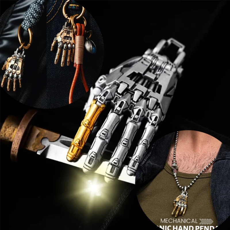 Mechanischer biomimetischer handgeformter Anhänger – eine handliche Kontrolle der Zukunft, kreative und coole Aktivitäten, Fingergeschenke