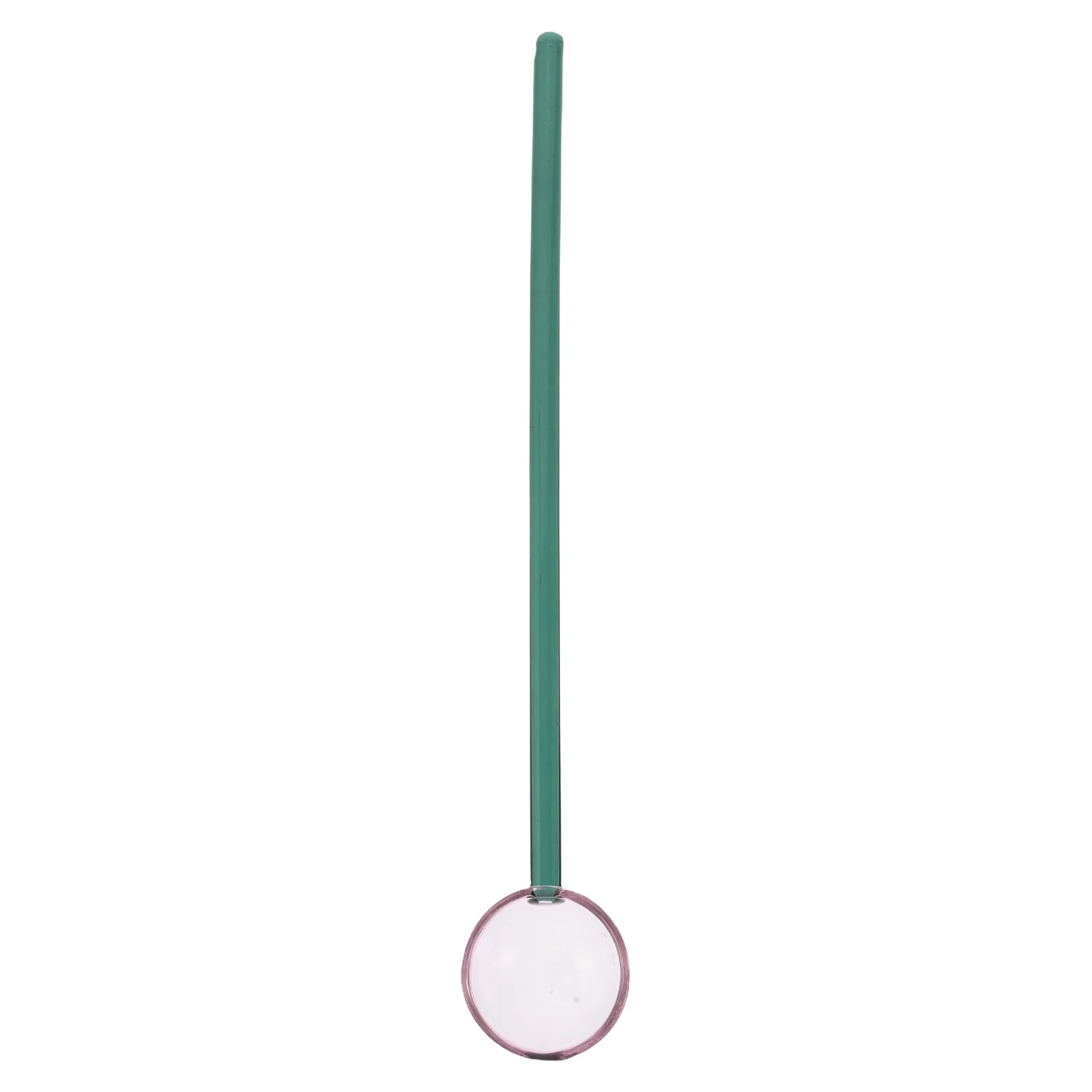 

Long Handle Glass Coffee Stirring Spoon Creative Spoon Rod for Mixing Tea Coffee Milk Dessert Glass Flatware Tea Set Spoons