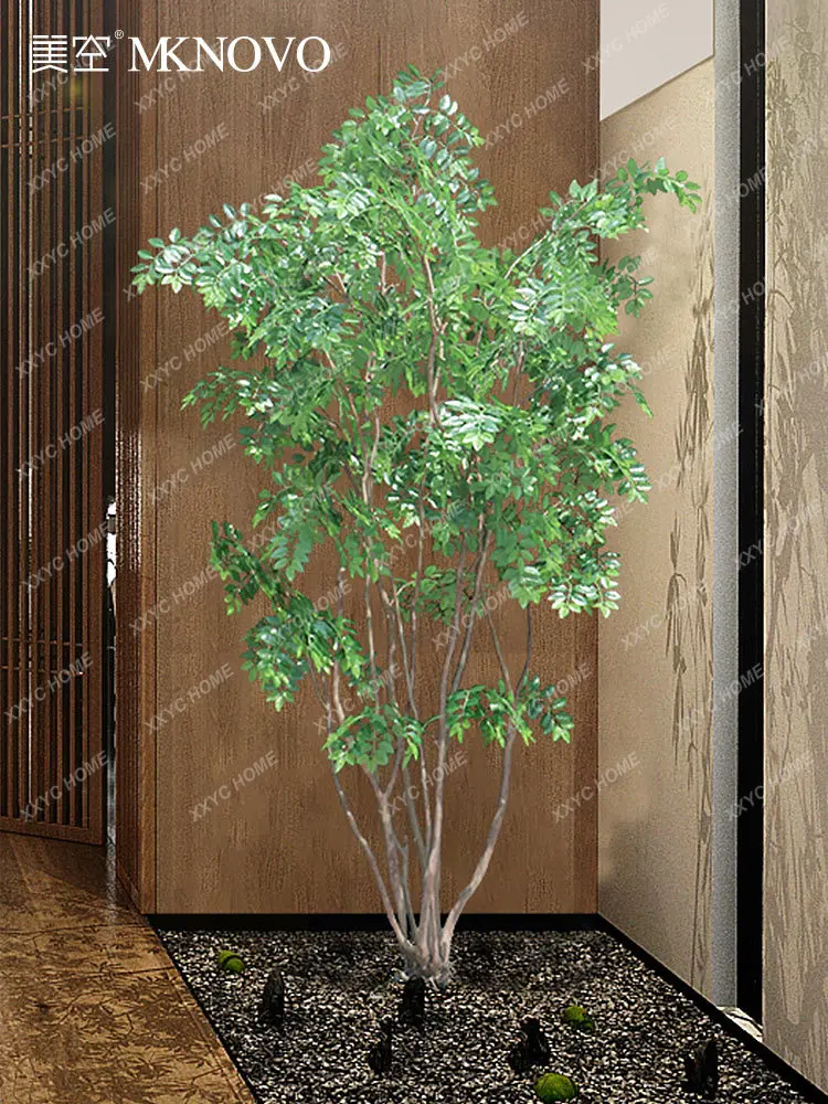 /Simulation Crape Myrtle Trees Elm Hotel Shopping Mall Decoration