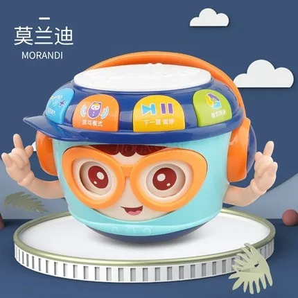 ベビー音楽拍手ドラム子供拍手ドラム早期教育 1 歳 0-6-12 ヶ月赤ちゃんのおもちゃ
